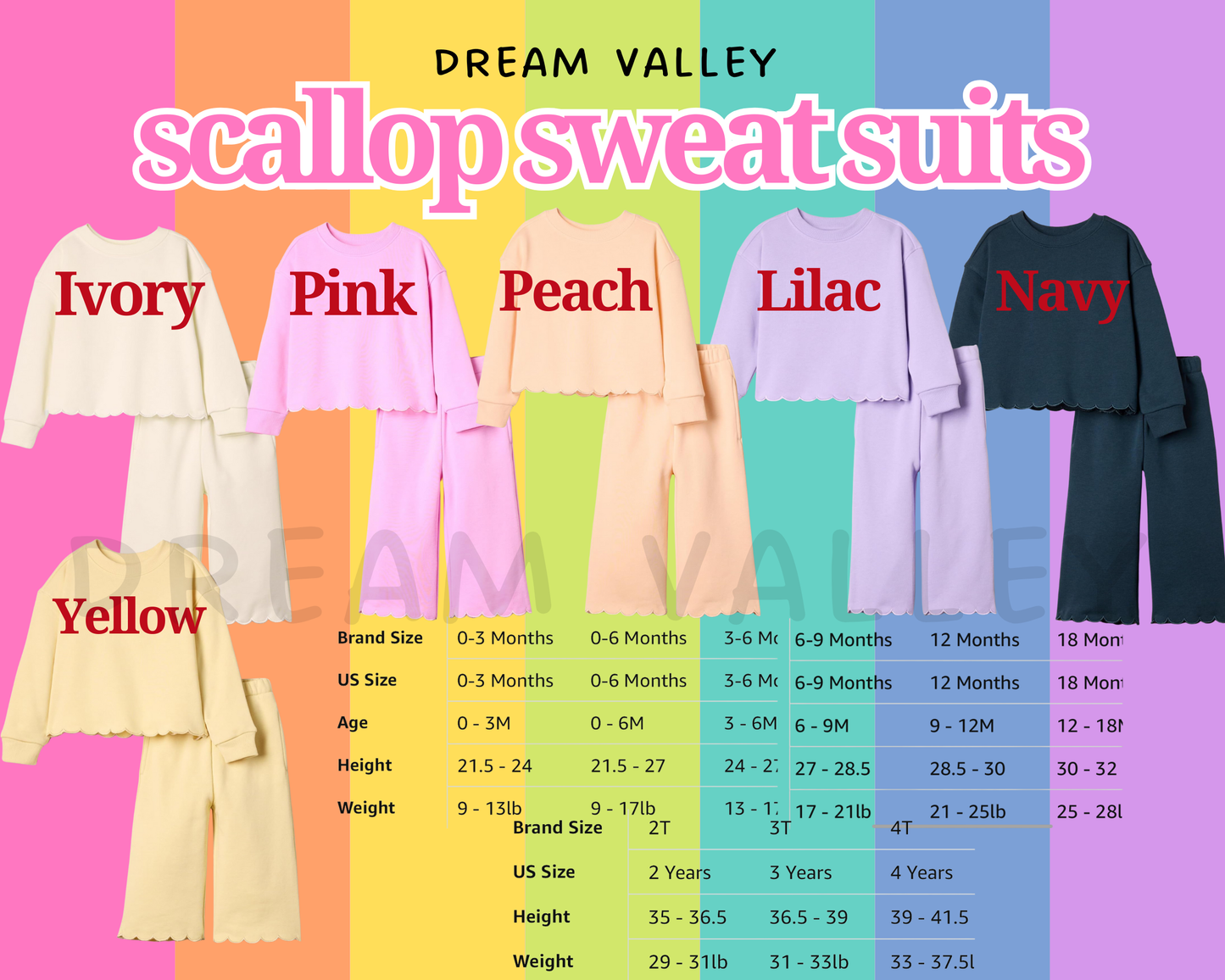 Create Your Own Scallop Sets (Customize)