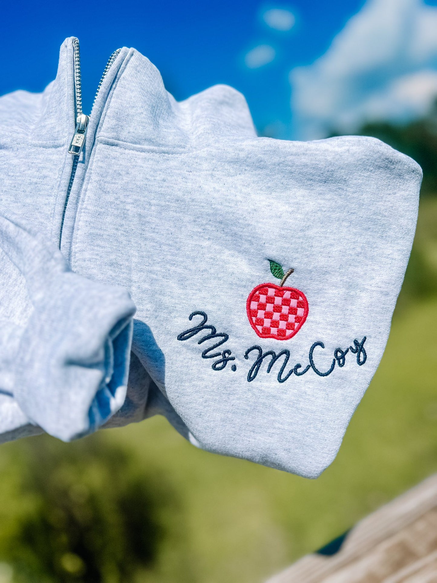 Checkered Apple Design