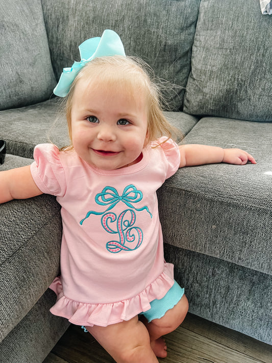 The Laramie Initial Monogram Design