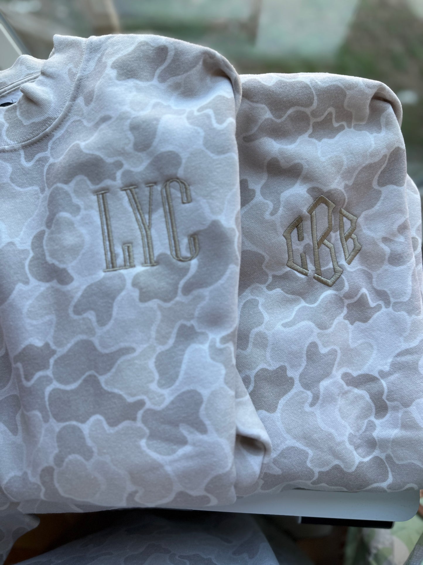 Chey’s Favorite Camo Crewneck