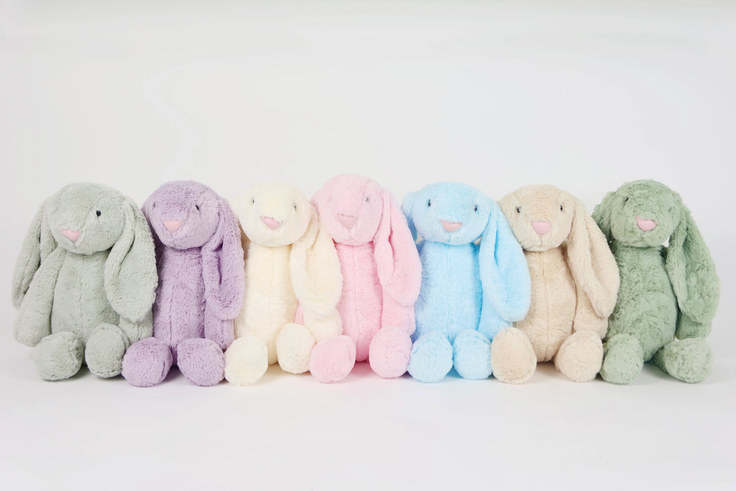 Plush Embroidered Bunnies