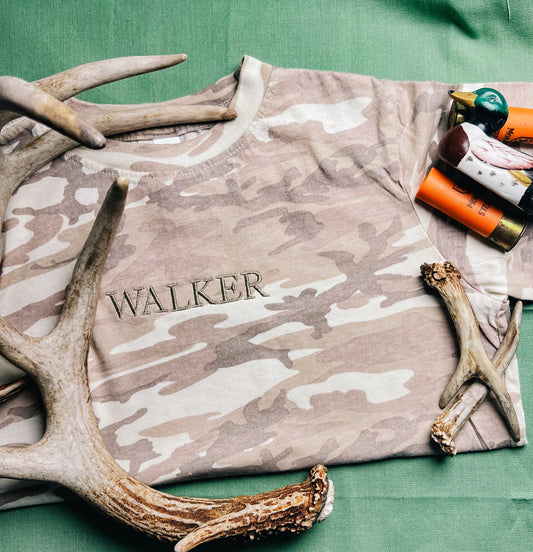 Camo Name Tee