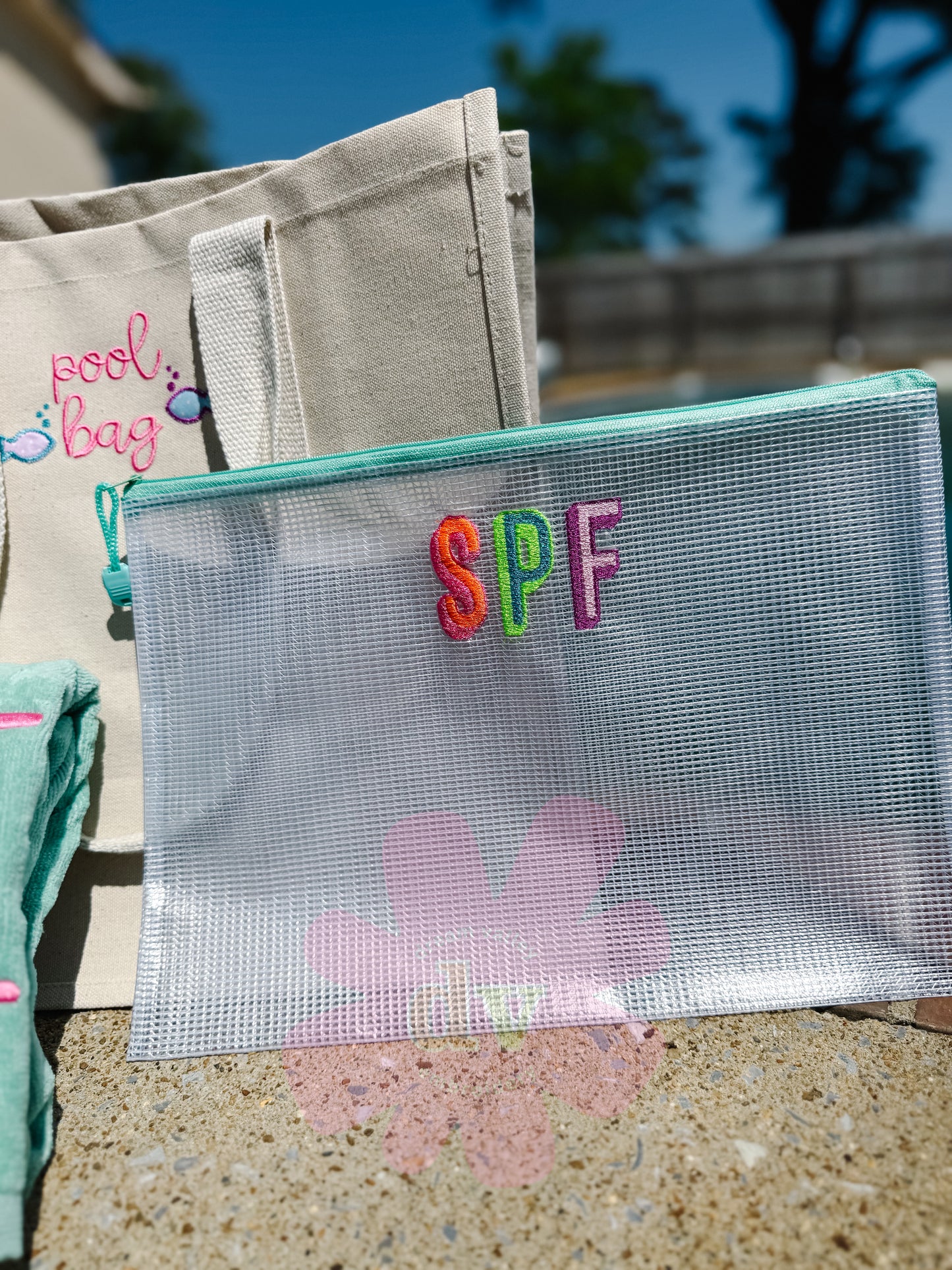 Personalized Mesh Zipper Pouches – Cute, Functional & Perfect for Everyday Use!