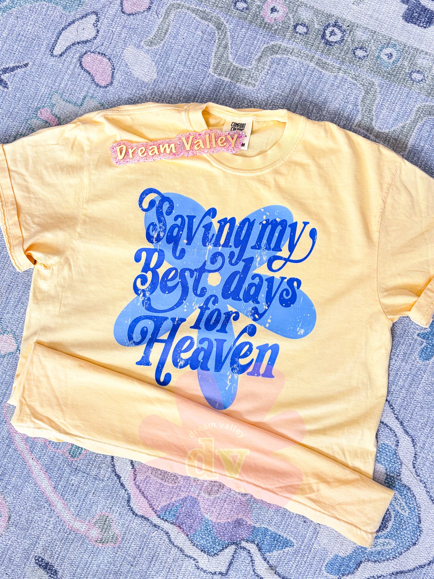 “Saving my Best Days for Heaven” Comfort Color Graphic Tee