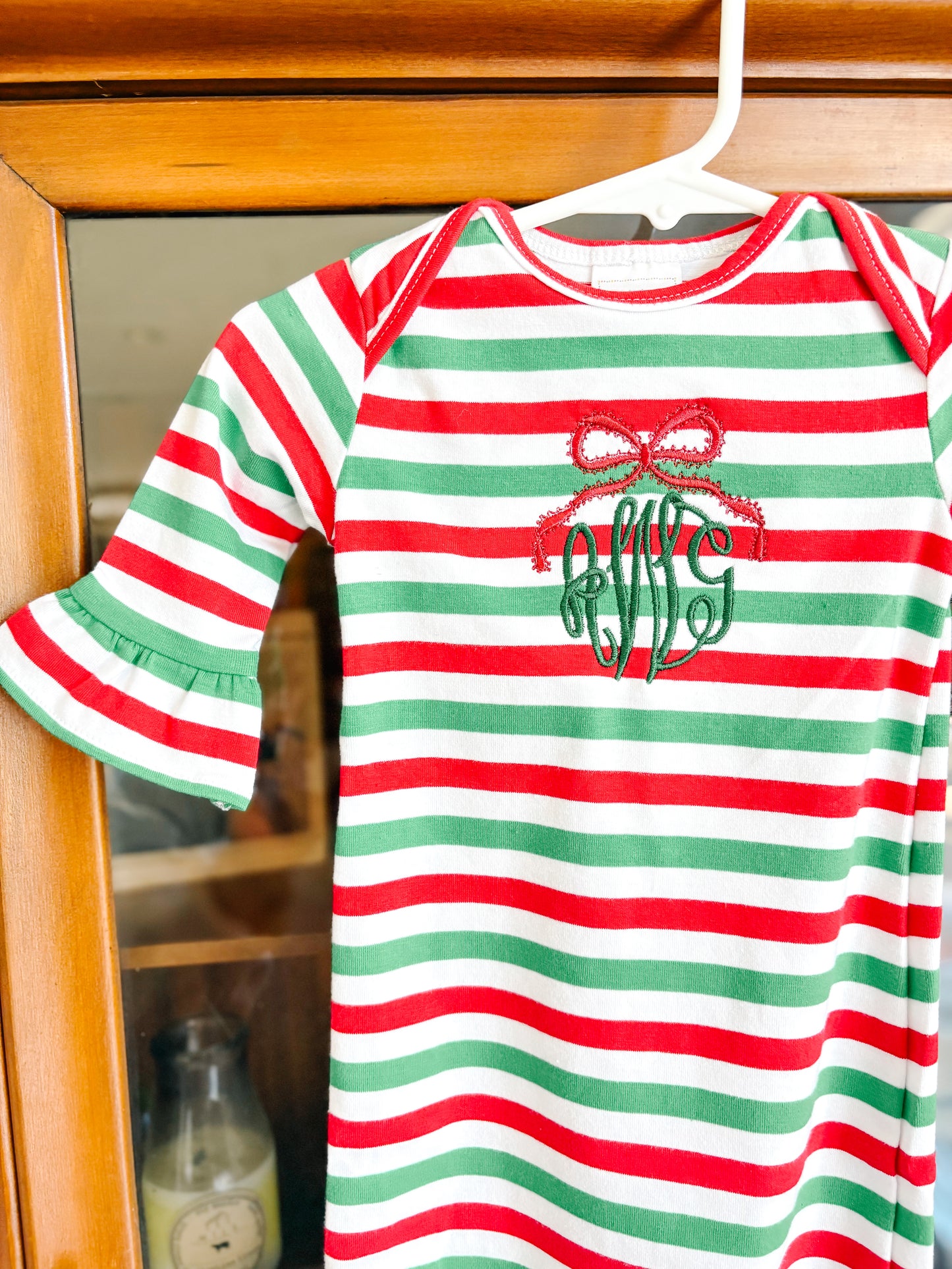 Girl/Boy Simple Name or Monogram Gown