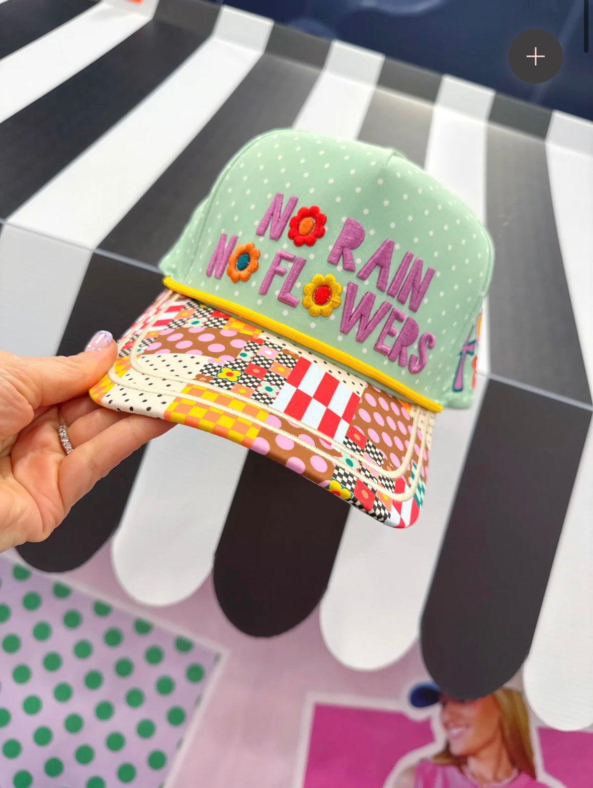 No Rain, No Flowers Hat(ships middle-end of May)