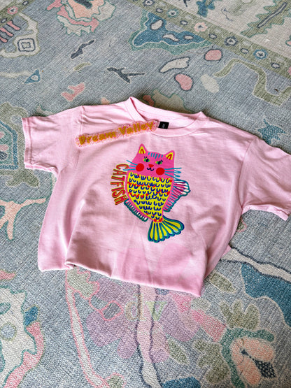 Girls “Catfish” Comfort Color Tee
