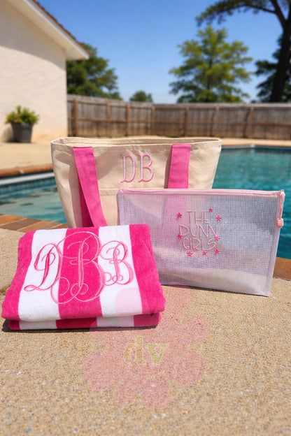 Personalized Mesh Zipper Pouches – Cute, Functional & Perfect for Everyday Use!