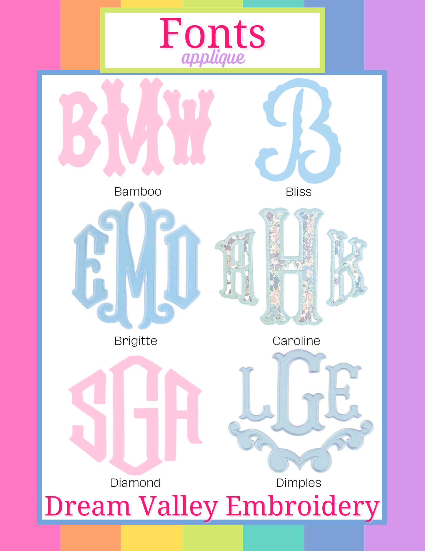 Personalized Canvas Tote- Pink Trim Monogram Bag