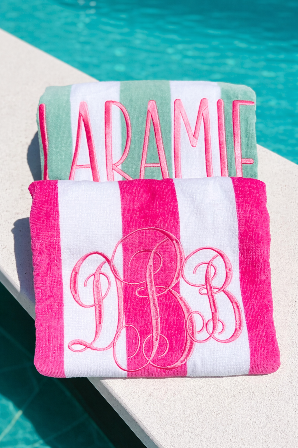 Personalized Beach Towel | Embroidered Beach Towel