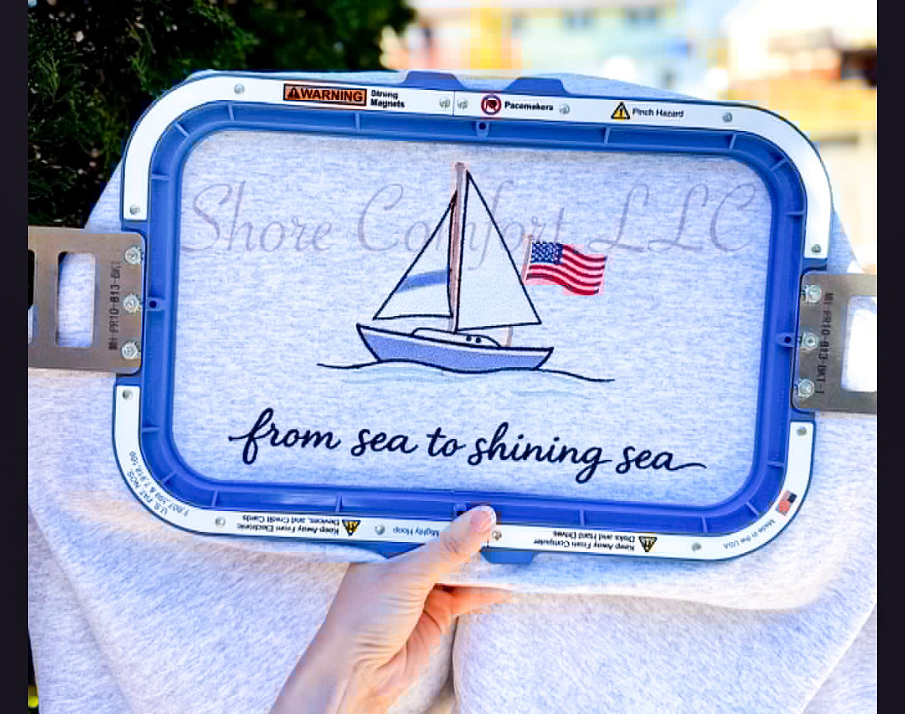 Sea to Shining Sea Comfort Color Tee