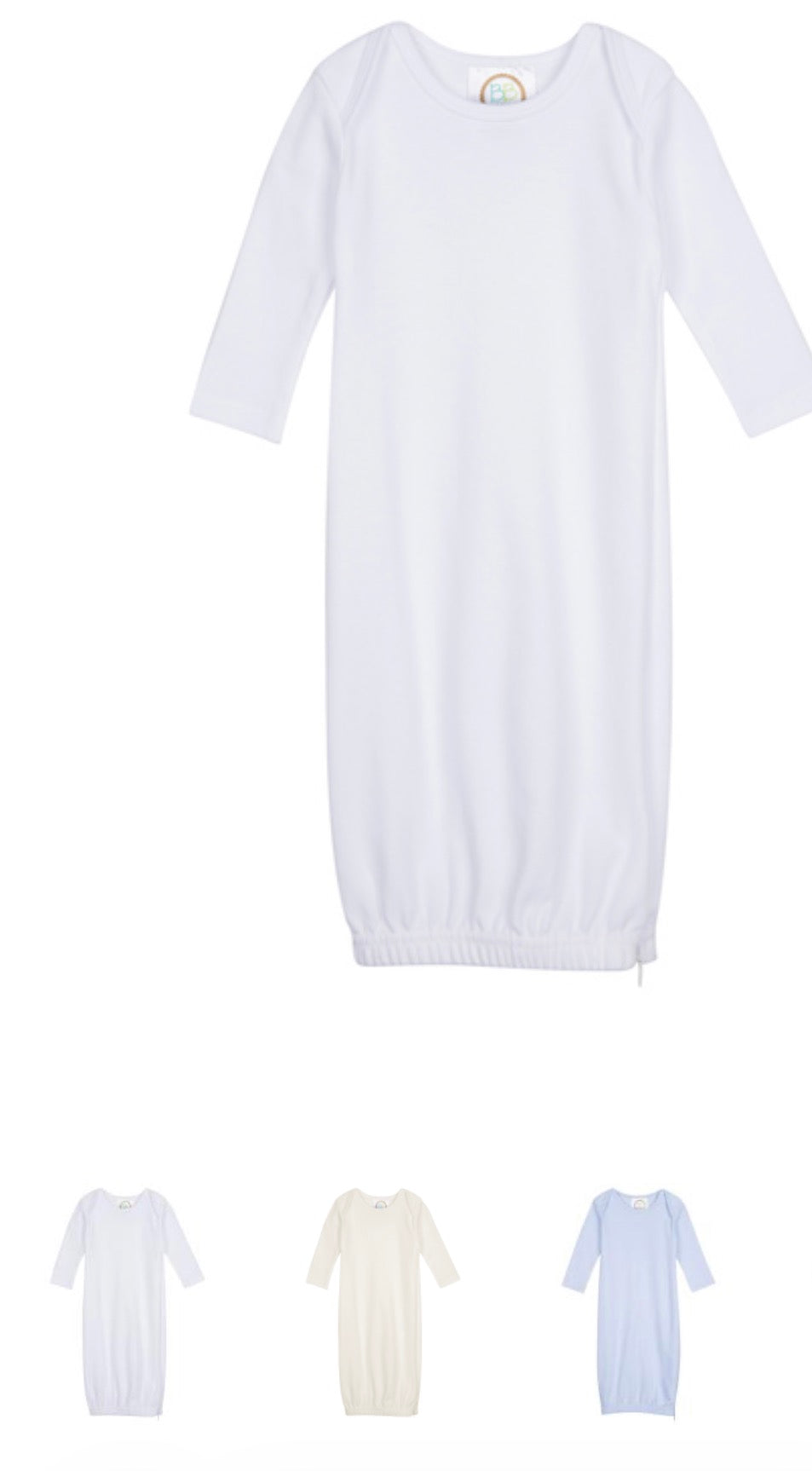 Girl/Boy Simple Name or Monogram Gown