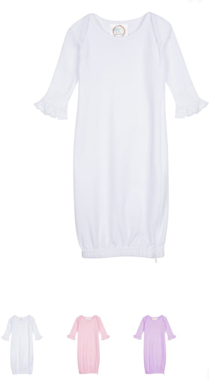 Girl/Boy Simple Name or Monogram Gown