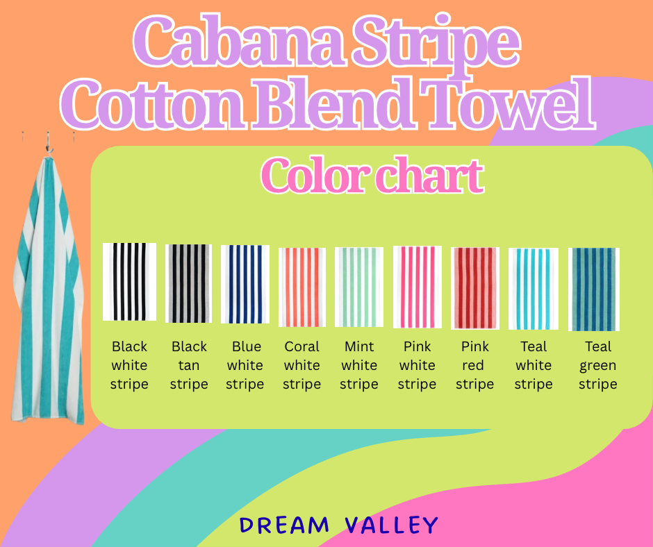 Personalized Beach Towel | Embroidered Beach Towel