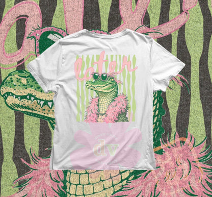 Adorable “Later” Gator Comfort Color Graphic Tee