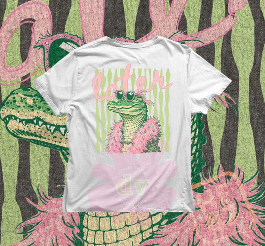 Adorable “Later” Gator Comfort Color Graphic Tee