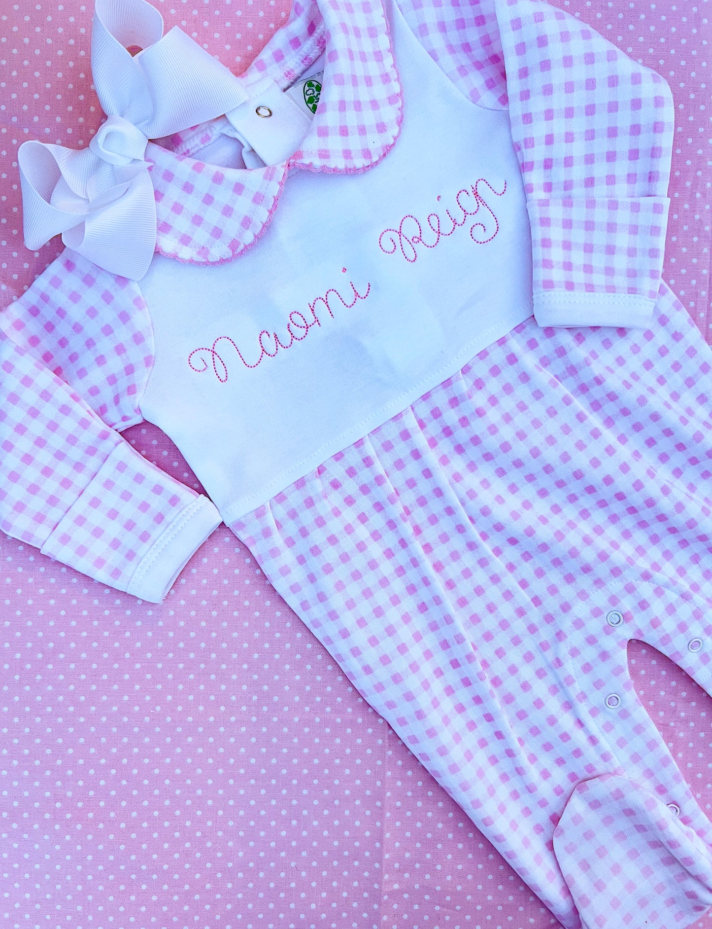 Collared Patterned Footies