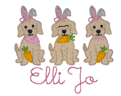 Regular Stitch Easter Shirts or bubbles (boy or girl)