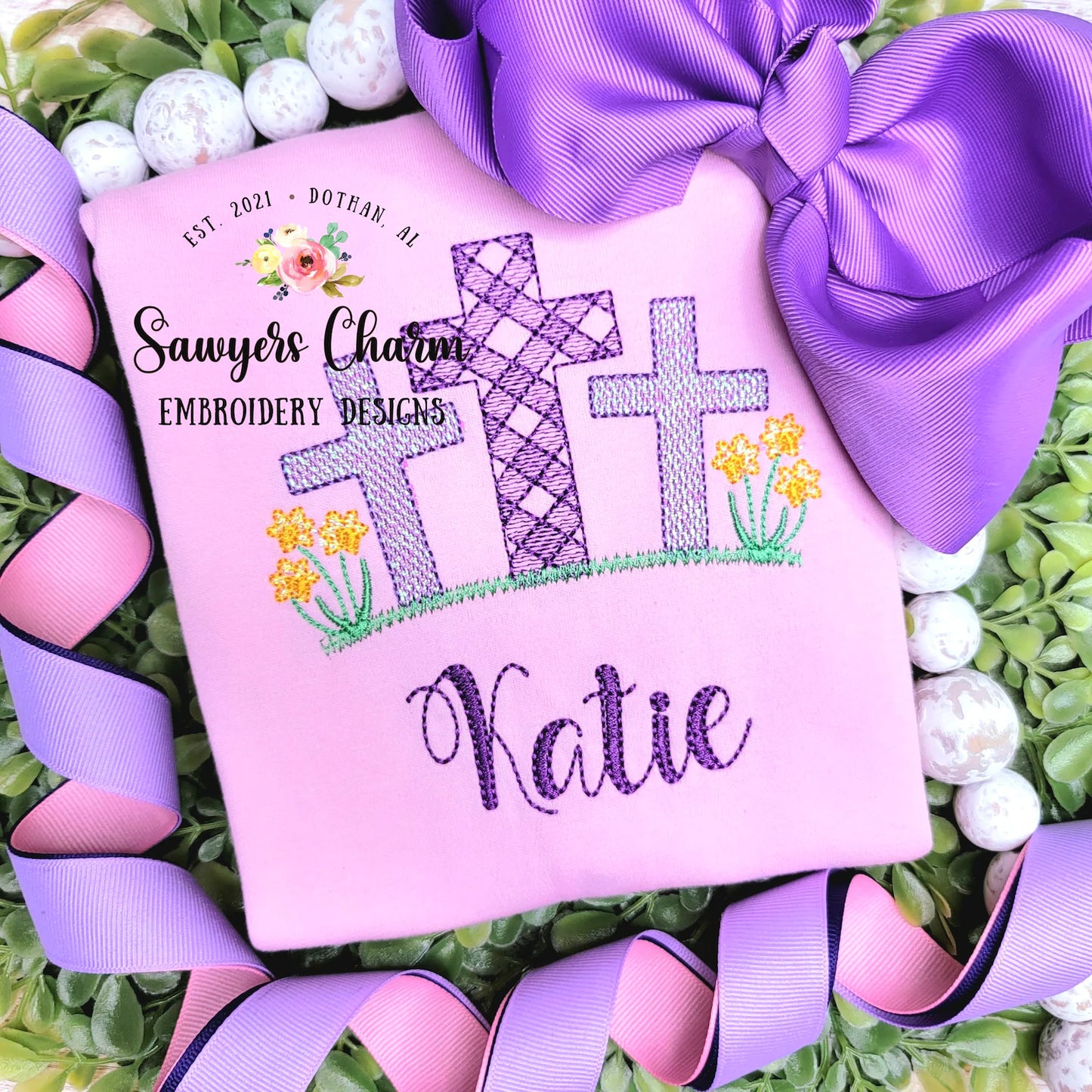 Regular Stitch Easter Shirts or bubbles (boy or girl)