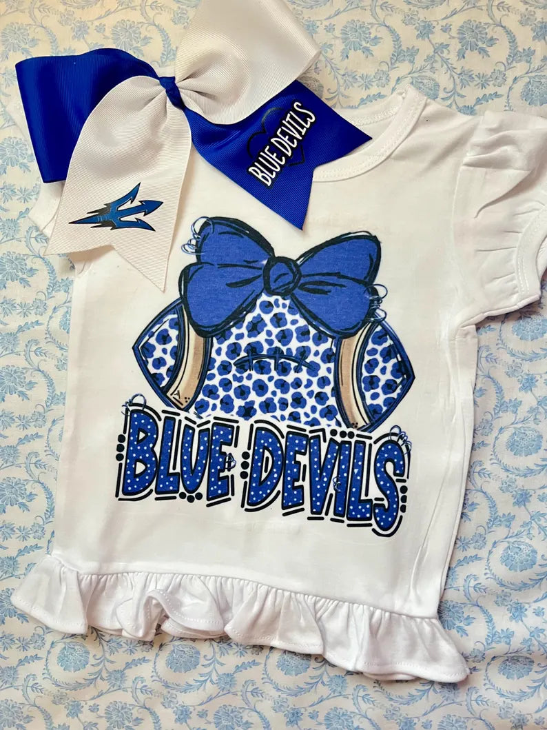 Blue Devils Ruffle Tee